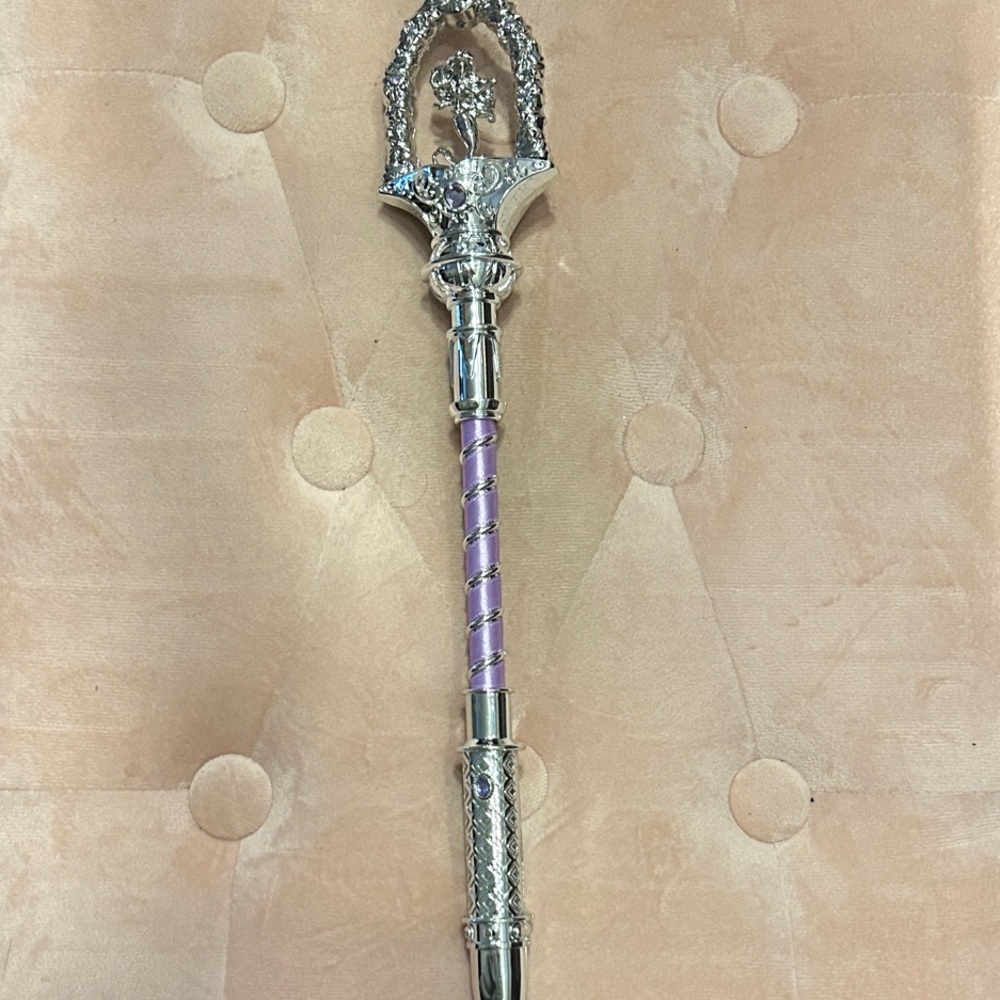 Disney Store Ariel Purple Wand Lights Up!